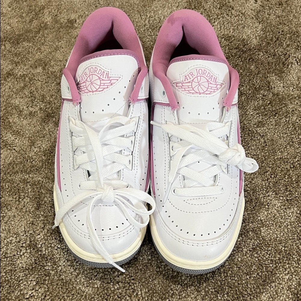 Jordan 2/3  White/Orchid Women's Shoe